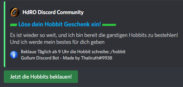 Anklicken zum Zoomen hobbit reset