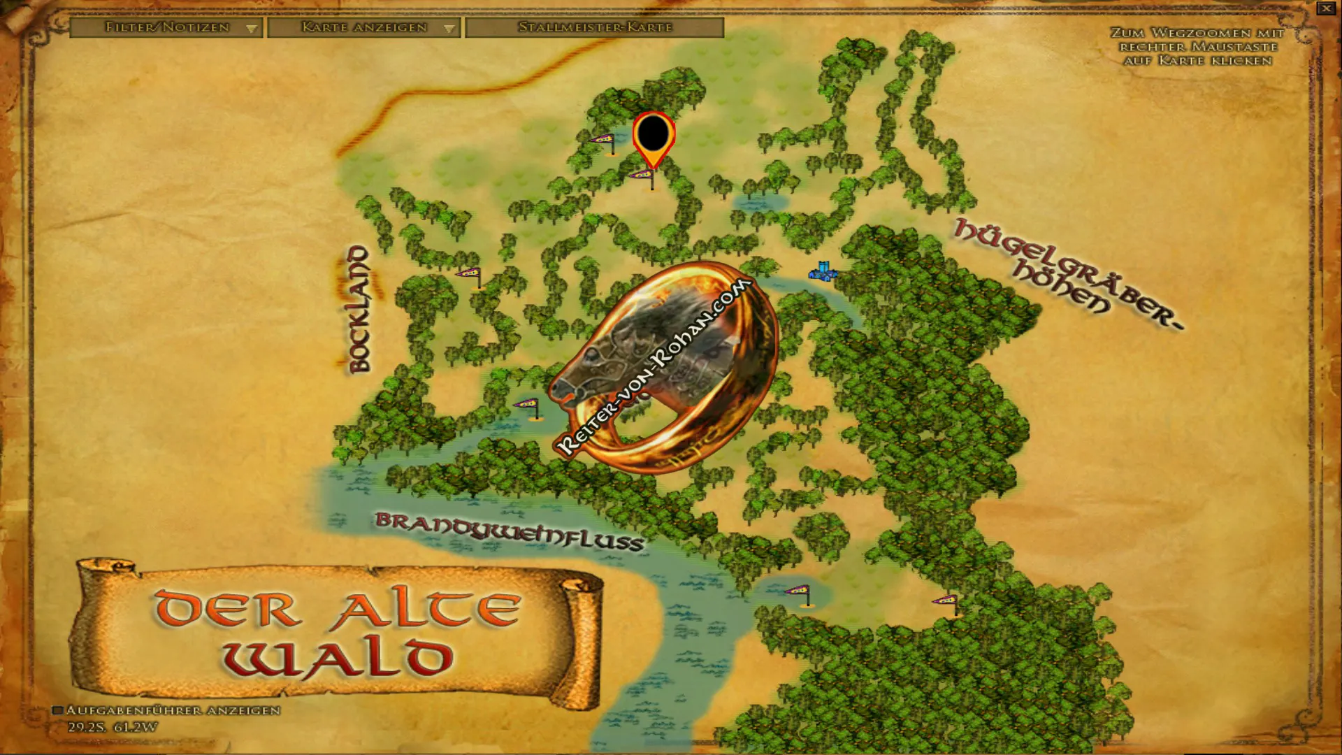 Position von Bingos Boffins haus in Michelbinge