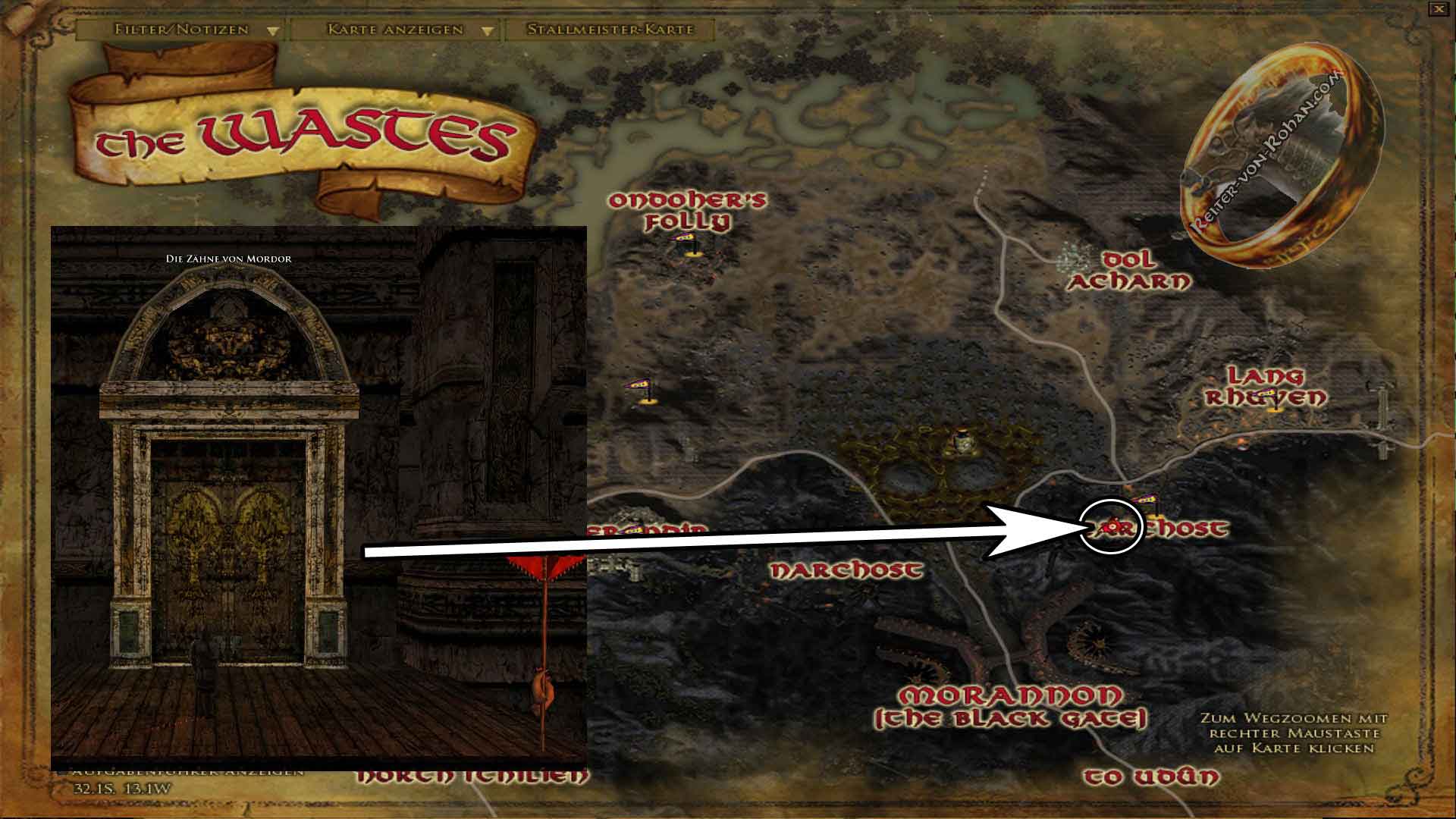 Instanz Zähne von Mordor instanz zaehne von mordor