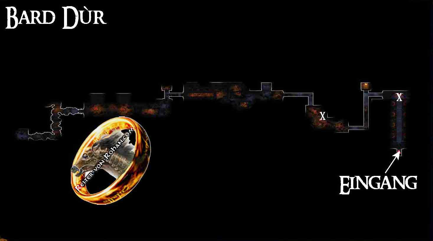 Verlorrenes Wissen von Dor Armath Barad Dùr wandteppich barad dur