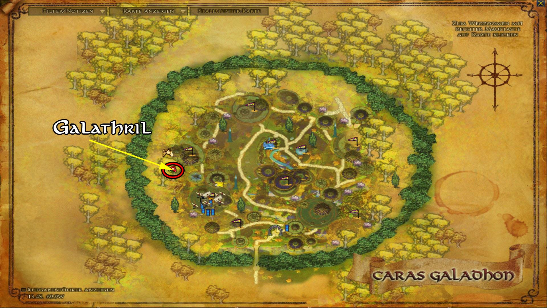 Übersicht in Lorien Übersicht in Lorien