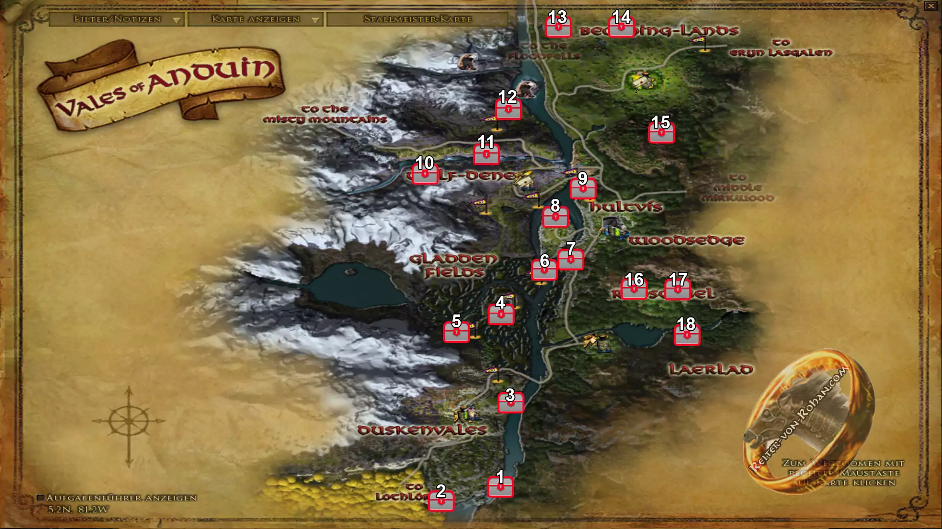 u24 schatzspeicher karte