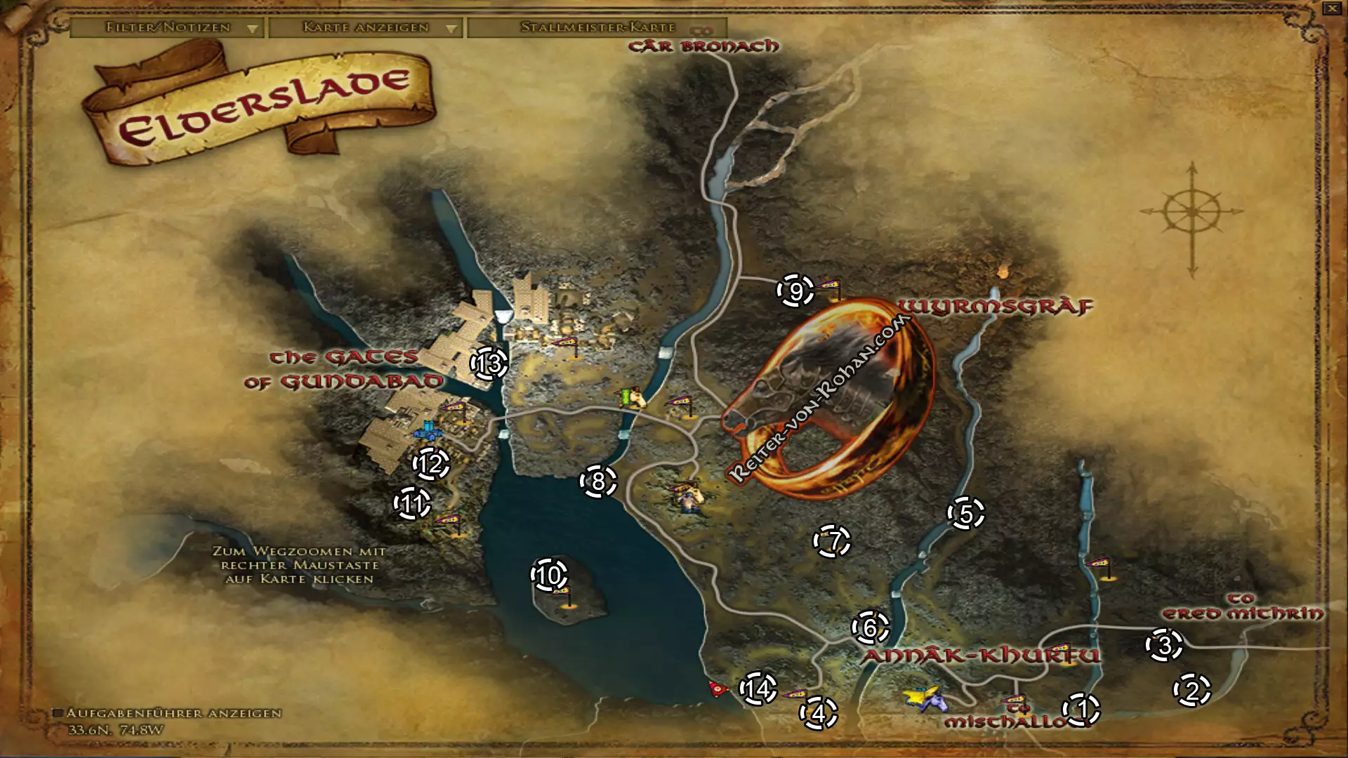 schatzspeicher karte