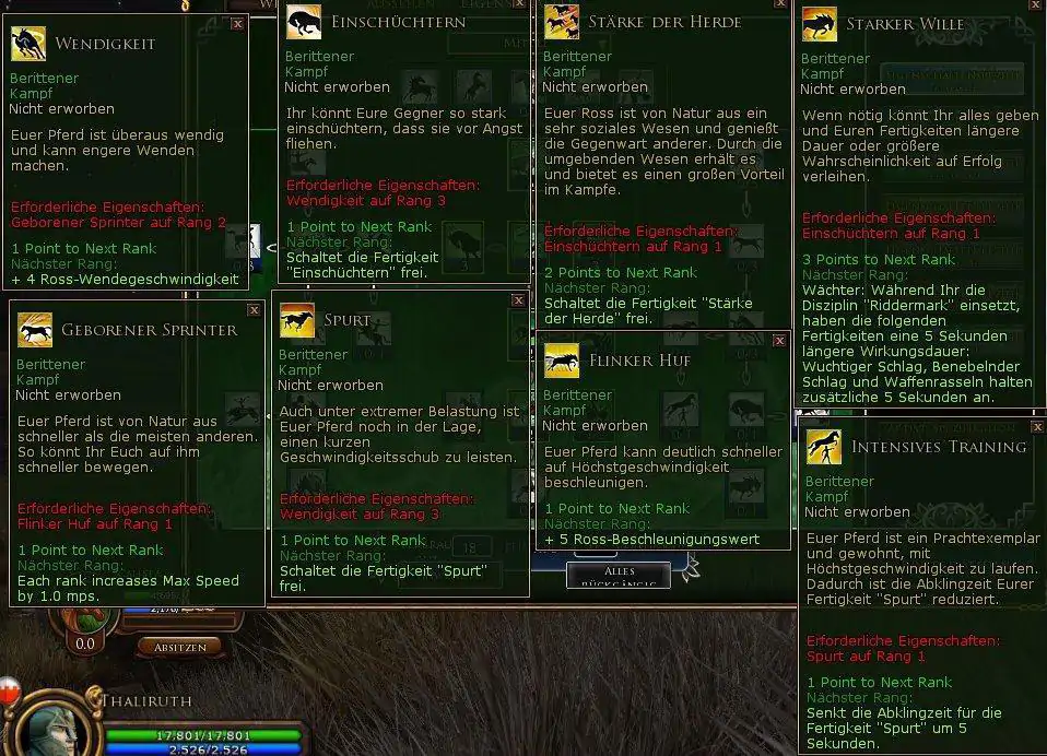 Anklicken zum Zoomen rvr kriegsross gelb skillung