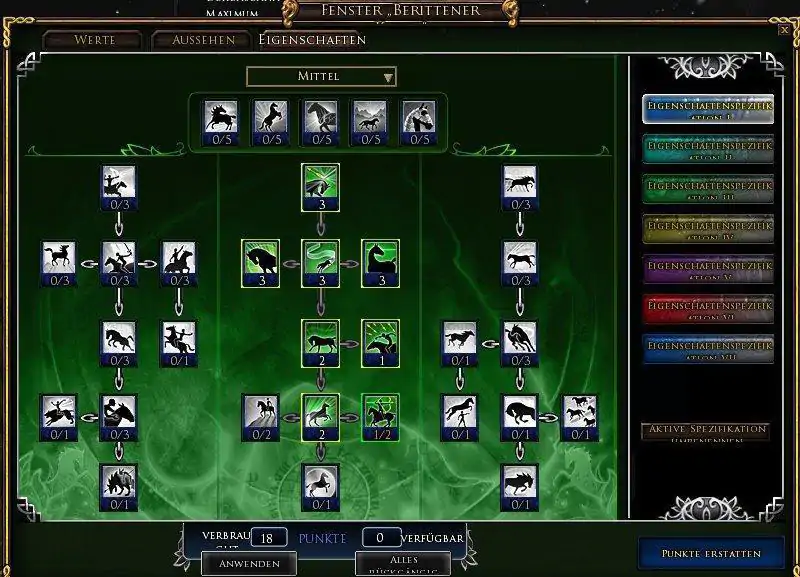 Anklicken zum Zoomen rvr kriegsross gelb skillung